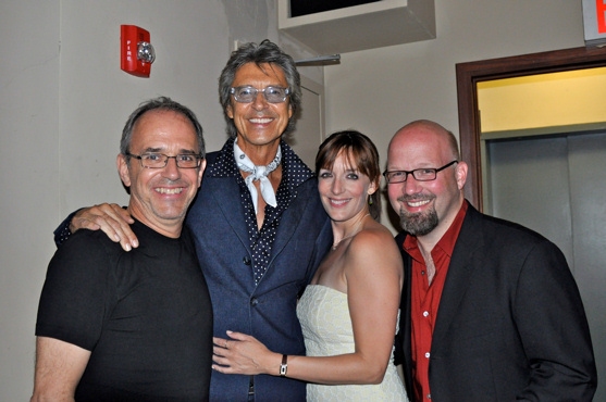 Ross Patterson, Tommy Tune, Julia Murney and Scott Coulter Photo